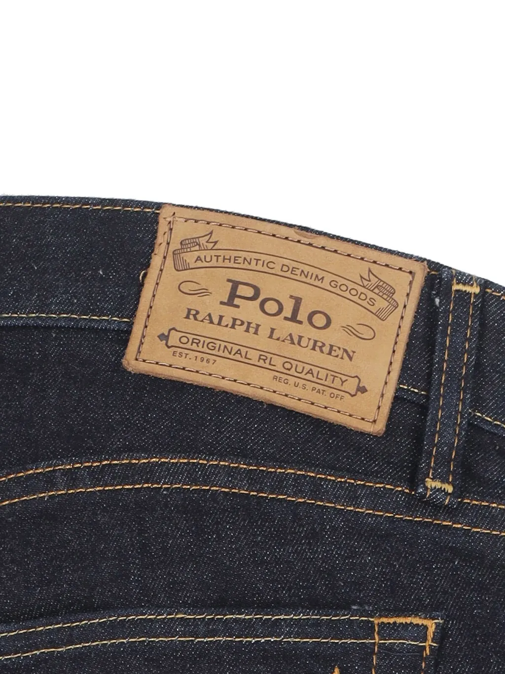 Polo Ralph Lauren Logo-Patch Denim Jeans