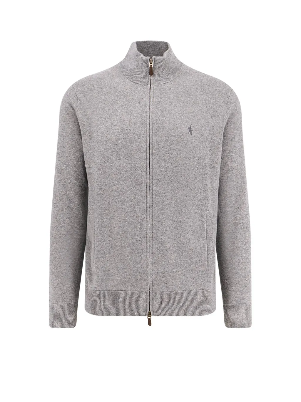 Polo Ralph Lauren Logo Embroidered Zipped Cardigan