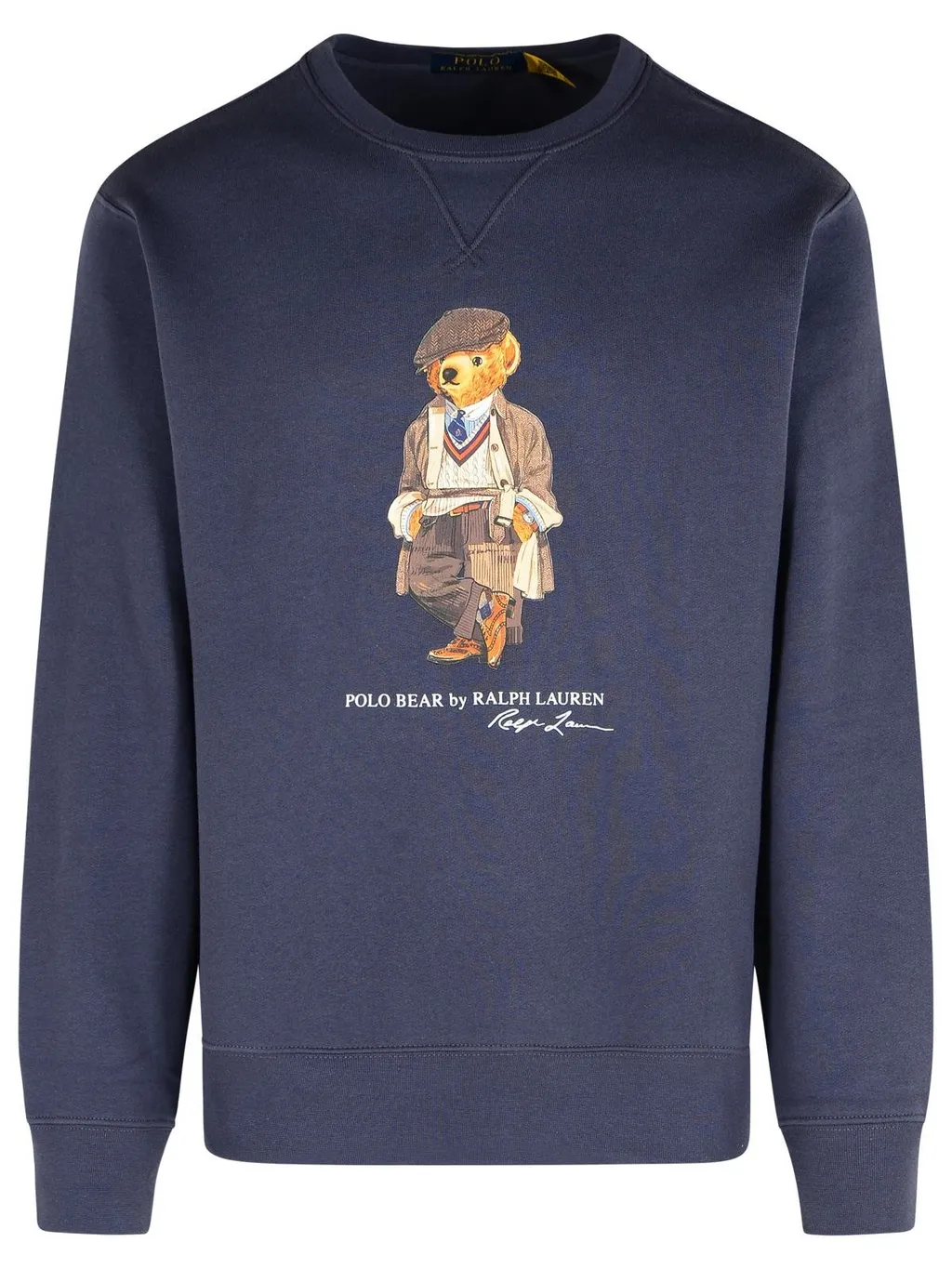 Polo Ralph Lauren Bear-Printed Crewneck Sweatshirt