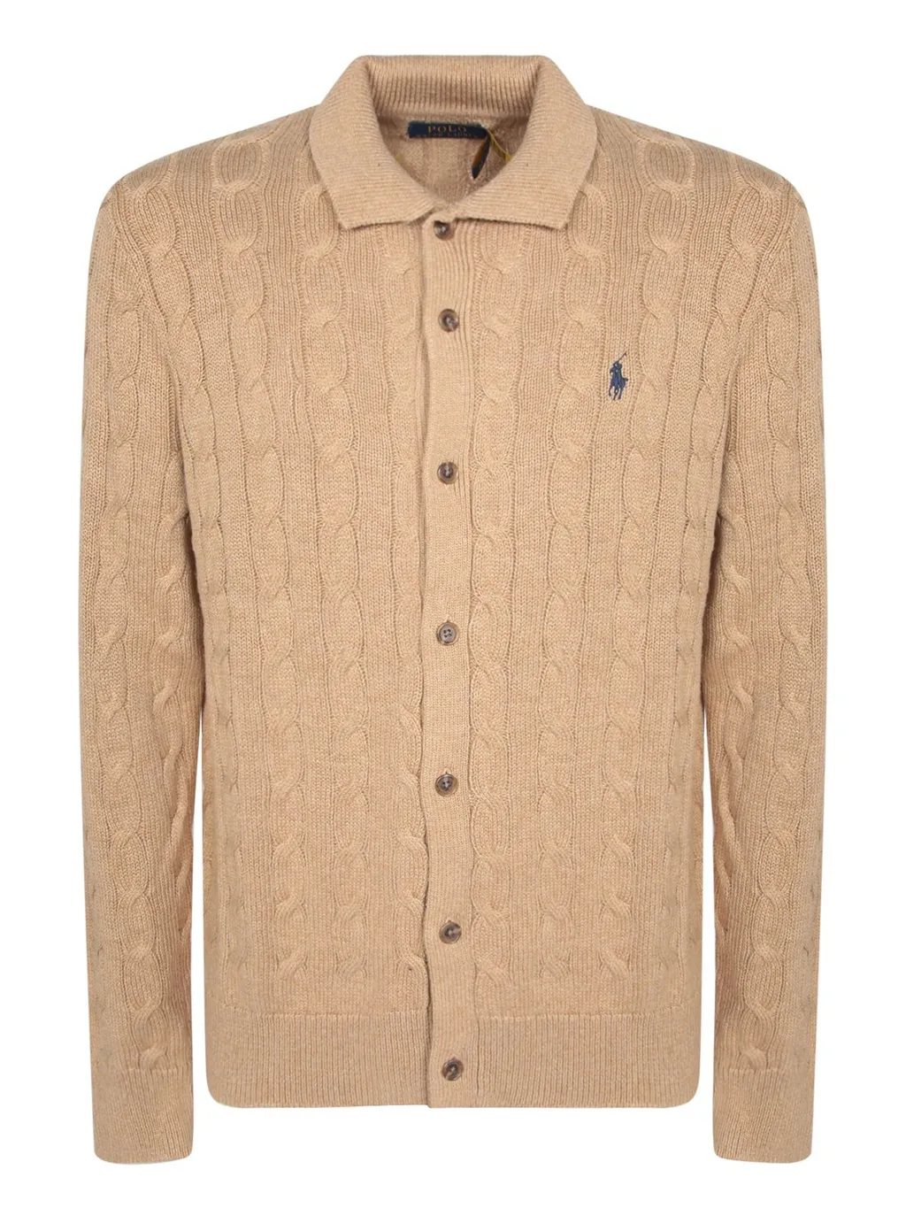 Polo Ralph Lauren Logo Embroidered Buttoned Cardigan