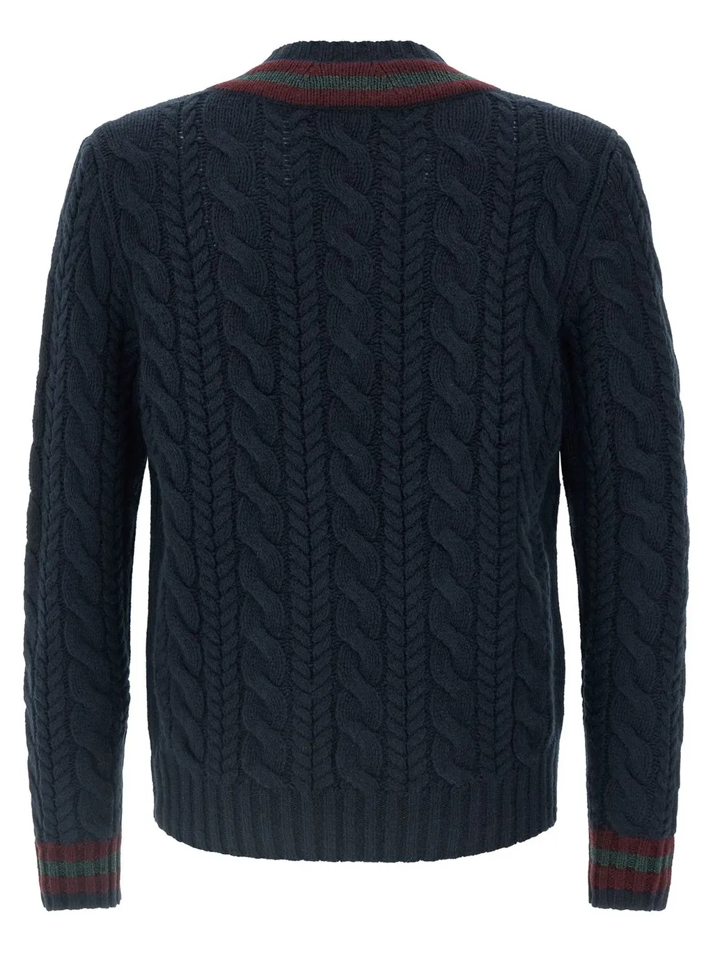 Polo Ralph Lauren V-Neck Braided Jumper