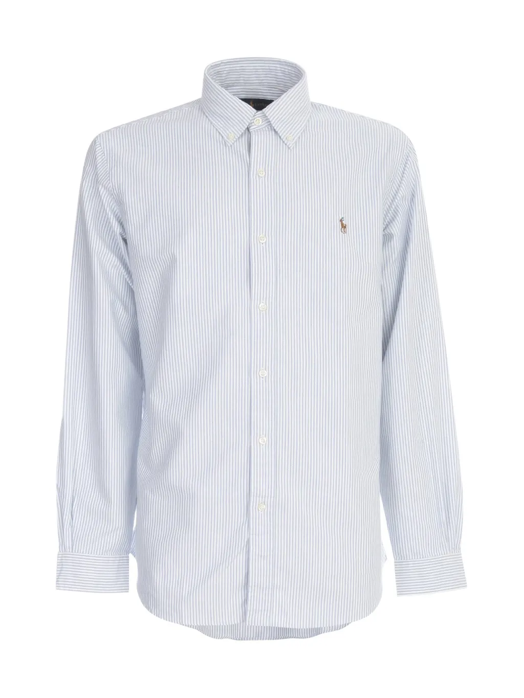 Polo Ralph Lauren Logo Embroidered Curved Hem Shirt
