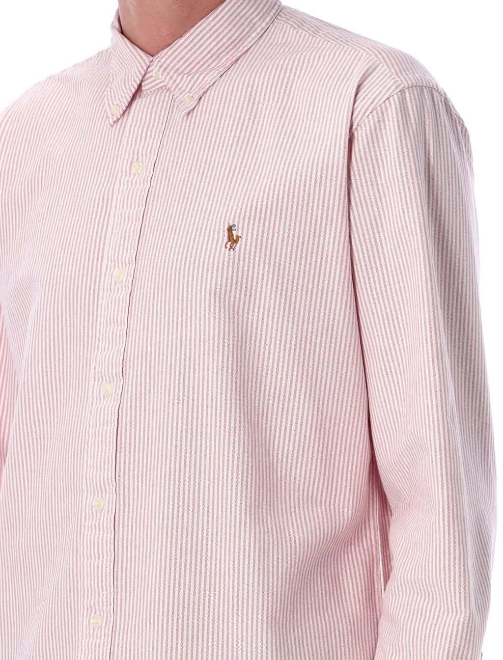 Polo Ralph Lauren Custom Fit Striped Oxford Shirt