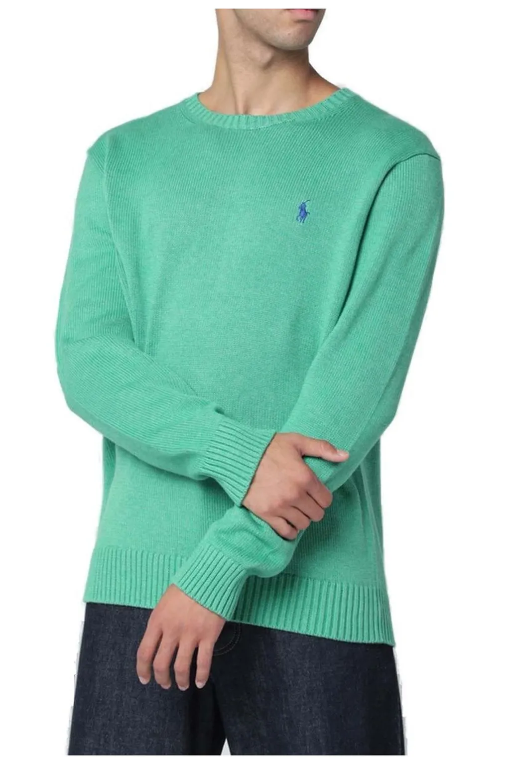 Polo Ralph Lauren Logo Embroidered Crewneck Jumper