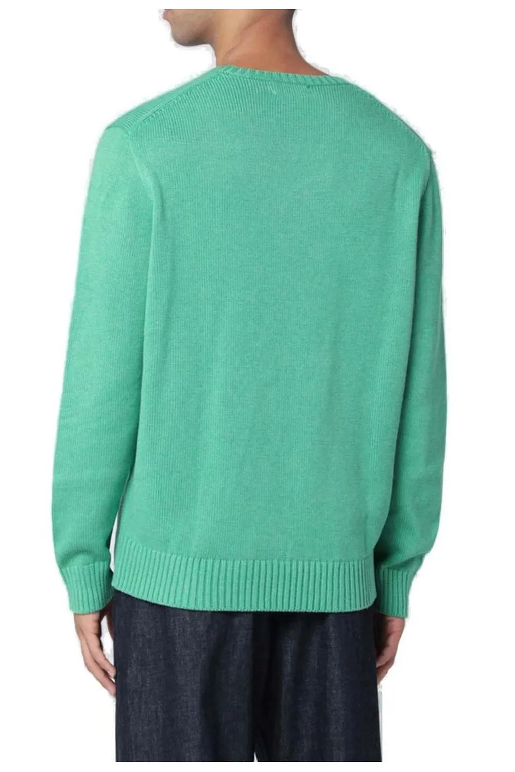 Polo Ralph Lauren Logo Embroidered Crewneck Jumper