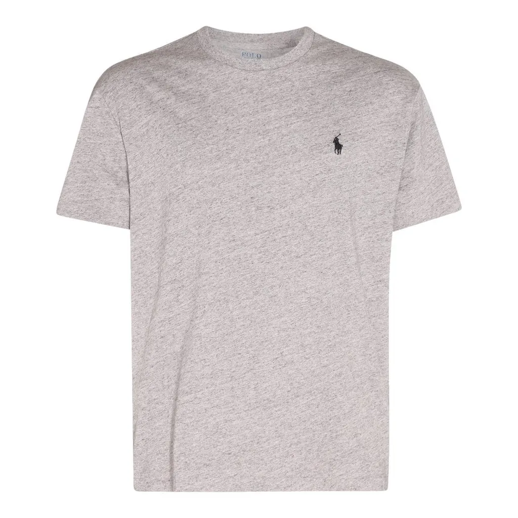 Polo Ralph Lauren Logo Embroidered Crewneck T-Shirt