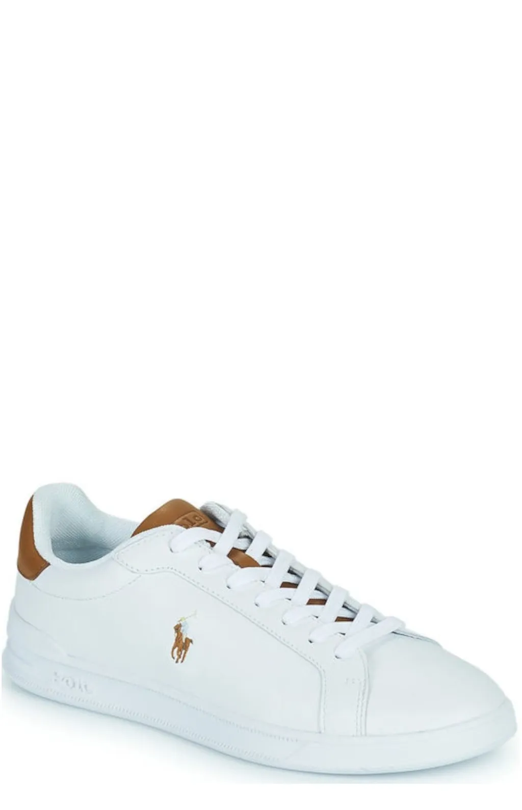Polo Ralph Lauren Logo Embroidered Lace-Up Sneakers