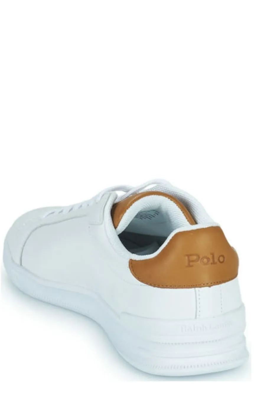 Polo Ralph Lauren Logo Embroidered Lace-Up Sneakers