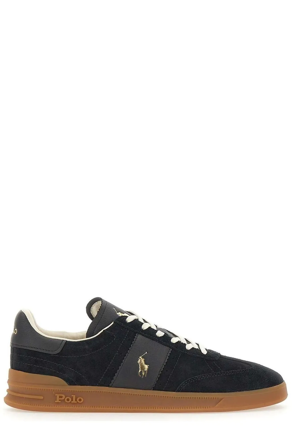 Polo Ralph Lauren Logo-Detail Lace-Up Sneakers