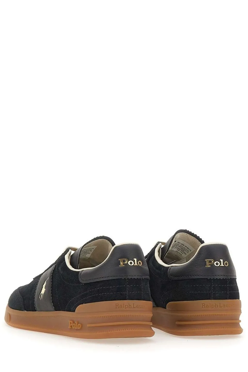 Polo Ralph Lauren Logo-Detail Lace-Up Sneakers