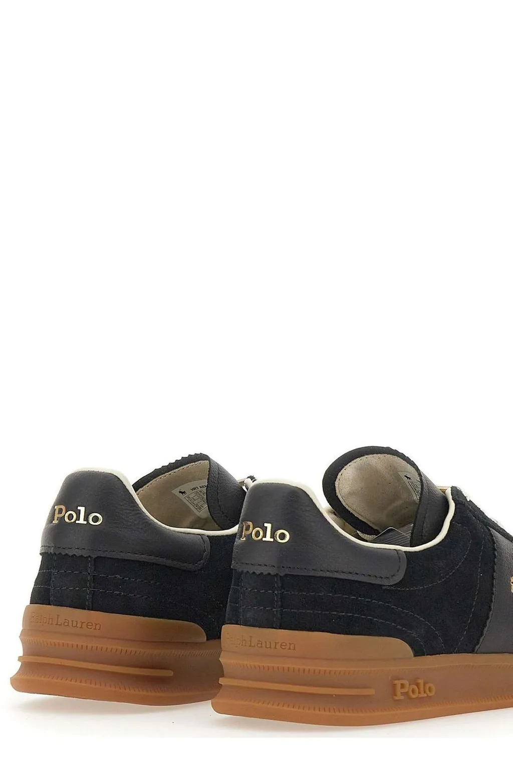 Polo Ralph Lauren Logo-Detail Lace-Up Sneakers