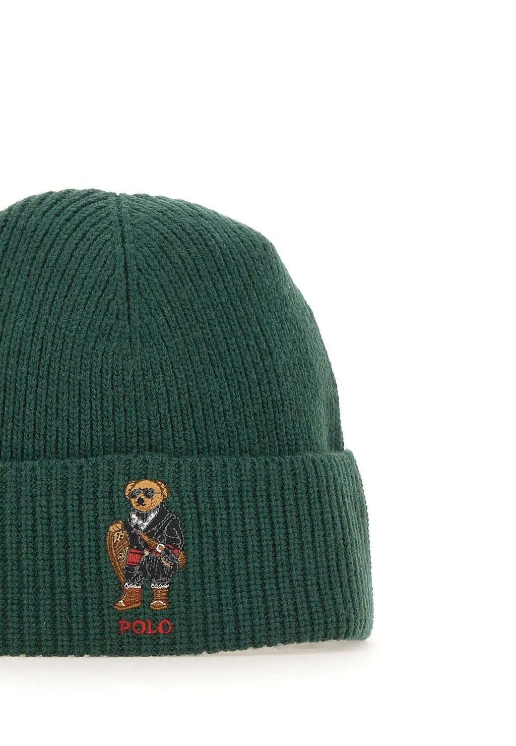 Polo Ralph Lauren Embroidered Teddy Bear Beanie Hat