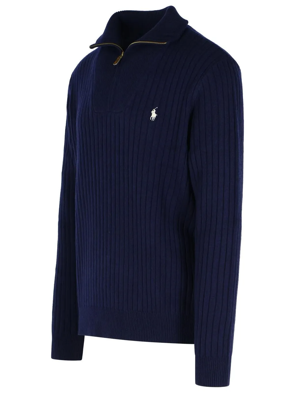 Polo Ralph Lauren Logo Embroidered Half Zip Jumper
