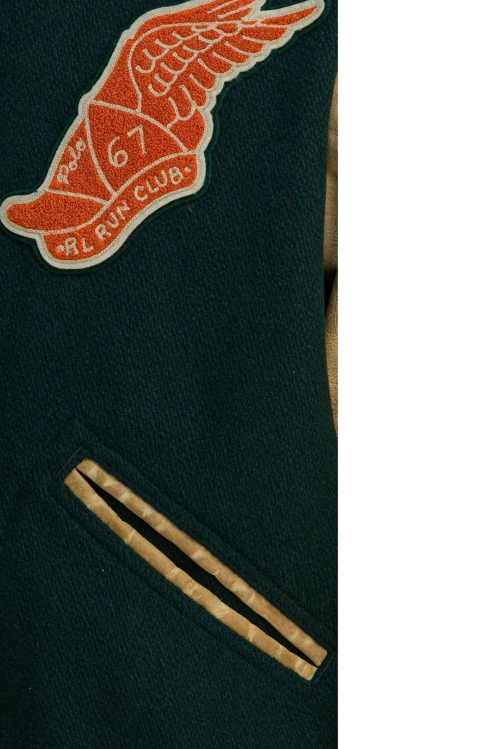 Polo Ralph Lauren Logo Detailed Varsity Jacket