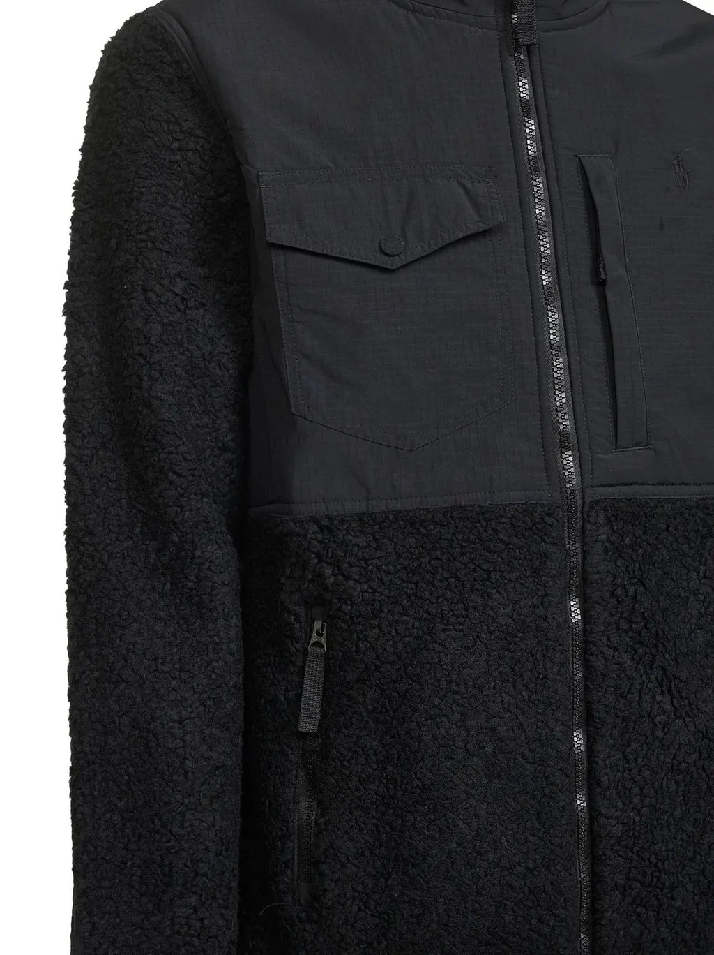 Polo Ralph Lauren Logo Embroidered Panelled Jacket