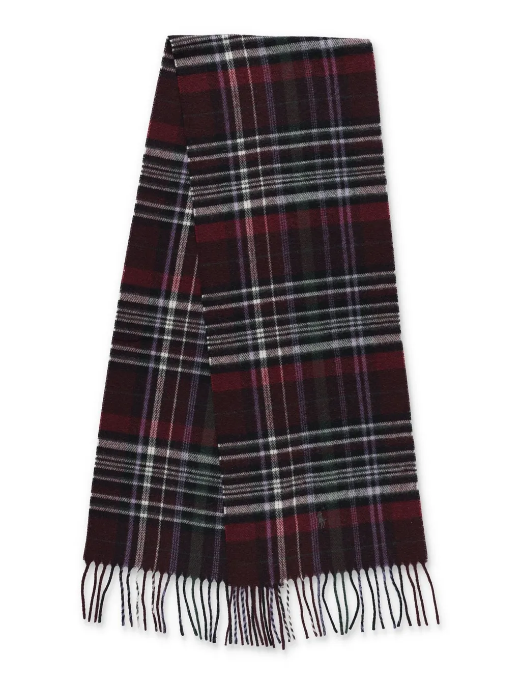 Polo Ralph Lauren Fringed Edge Checked Scarf