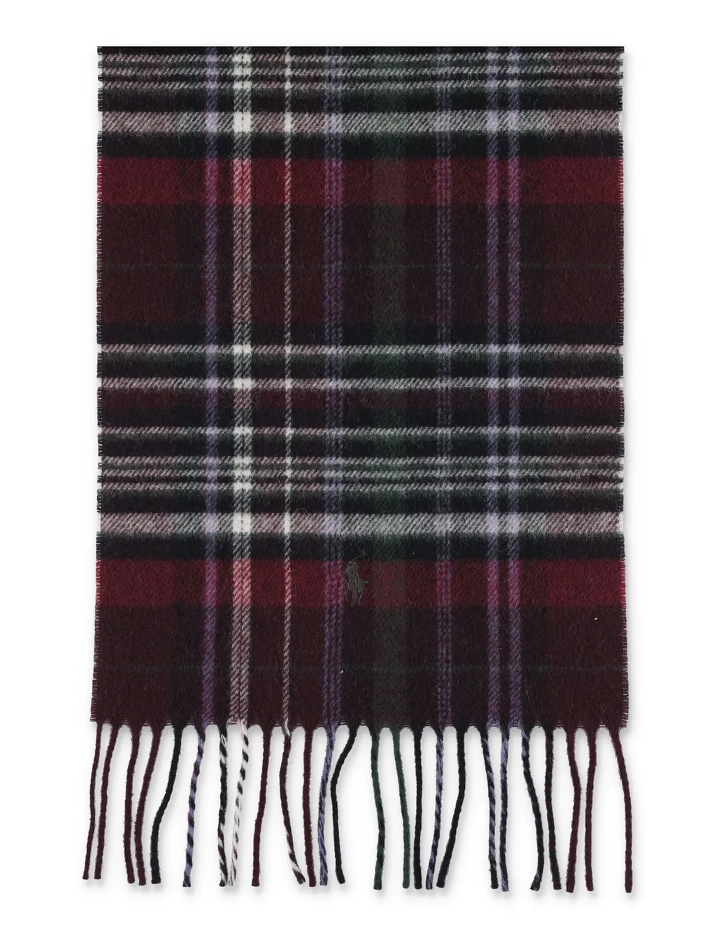 Polo Ralph Lauren Fringed Edge Checked Scarf