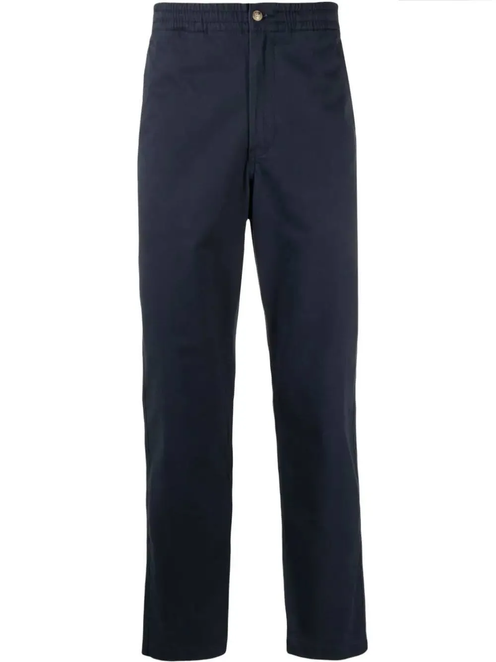 Polo Ralph Lauren Elastic Waist Straight-Leg Trousers