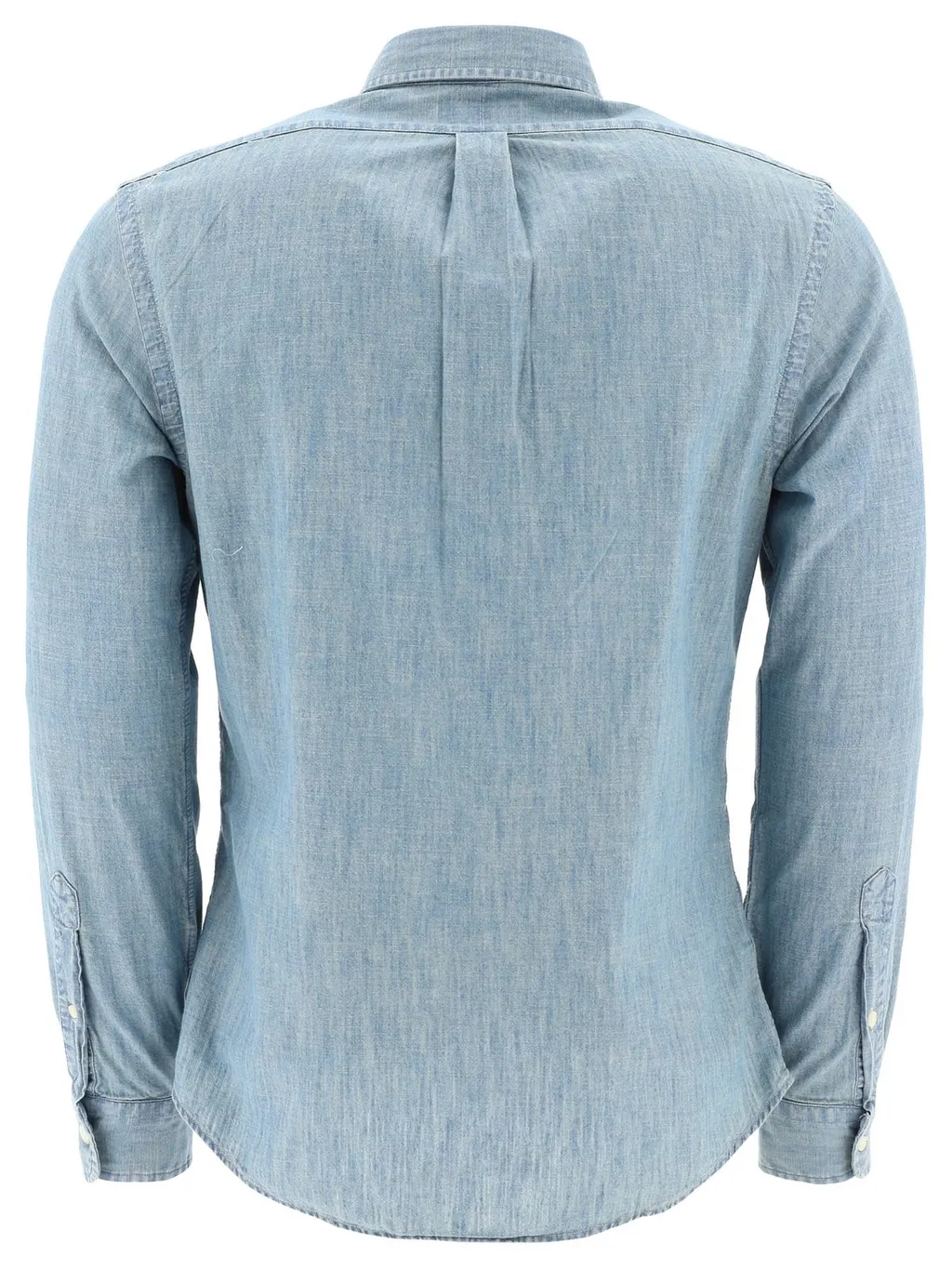 Polo Ralph Lauren Pony Embroidered Curved Hem Shirt