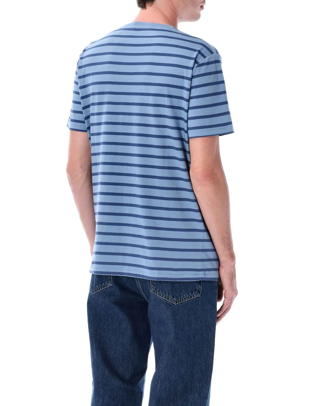 Polo Ralph Lauren Logo Embroidered Striped T-Shirt