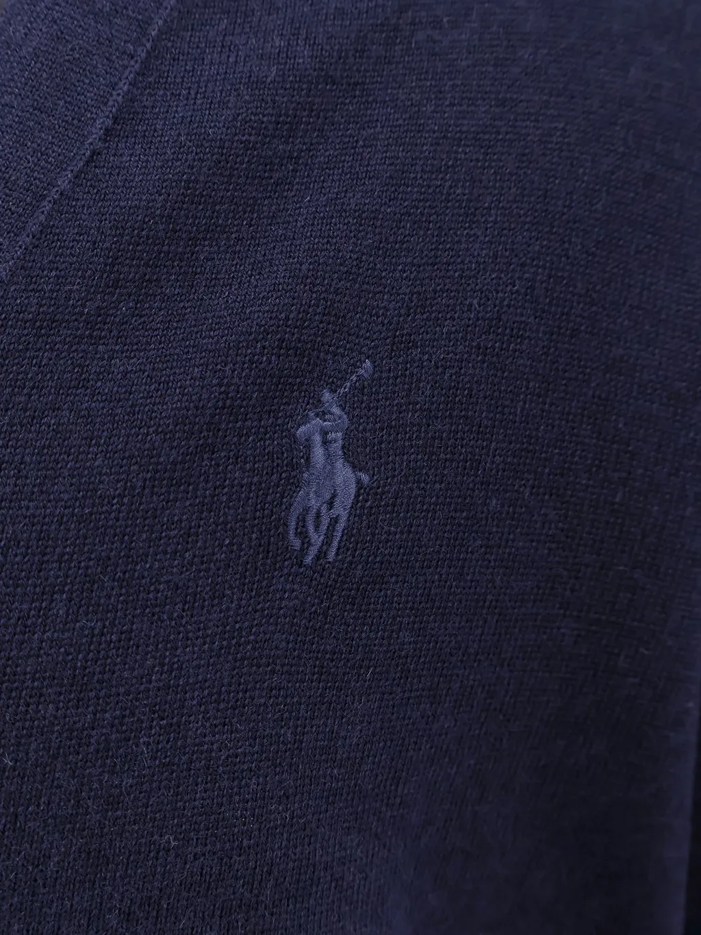 Polo Ralph Lauren Logo Embroidered V-Neck Jumper
