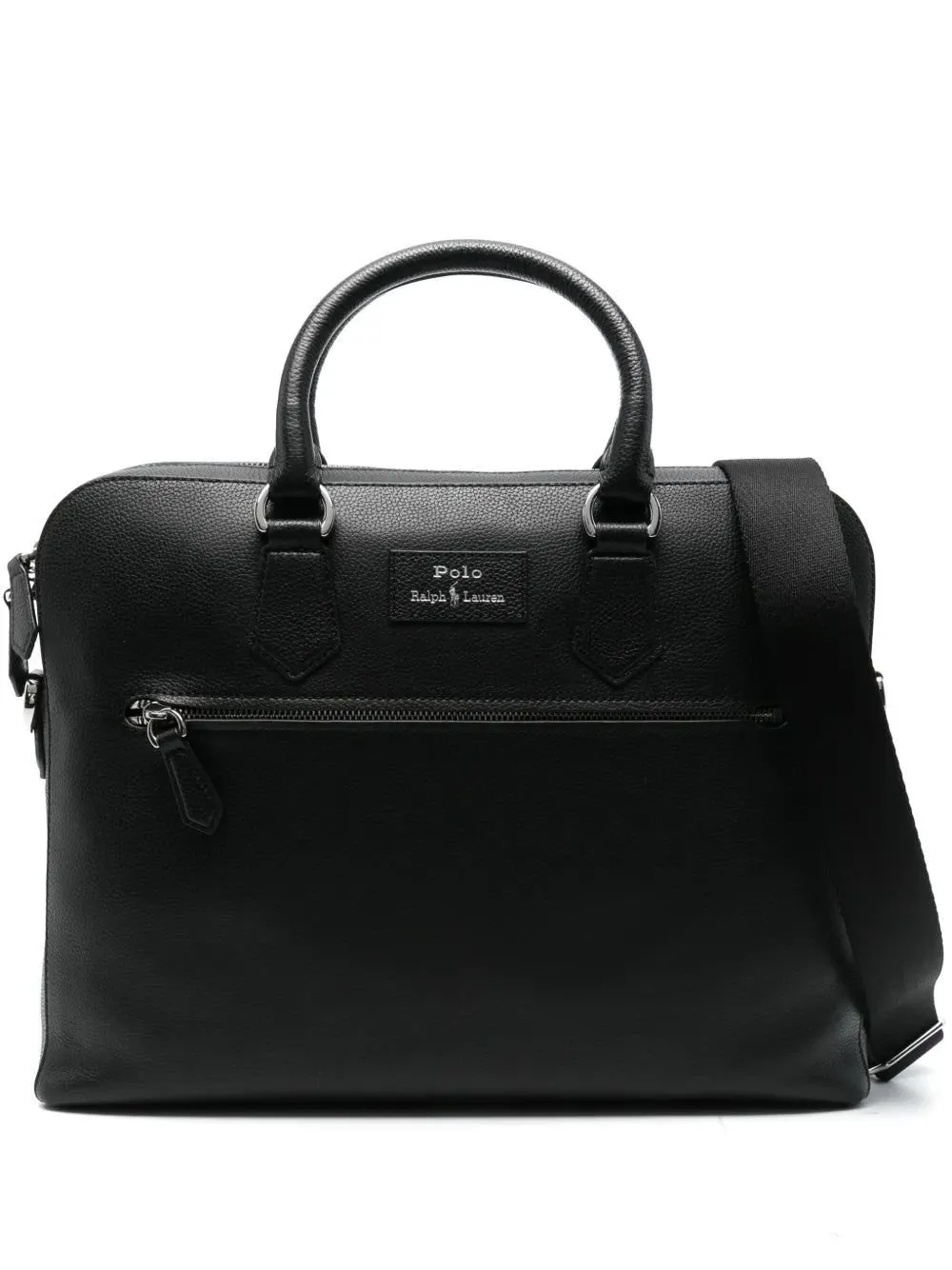Polo Ralph Lauren Logo Patch Zip-Up Briefcase