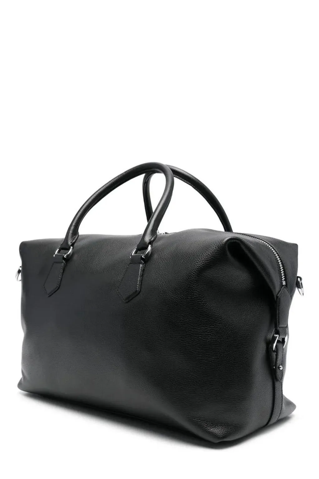 Polo Ralph Lauren Logo Patch Zip-Up Duffle Bag