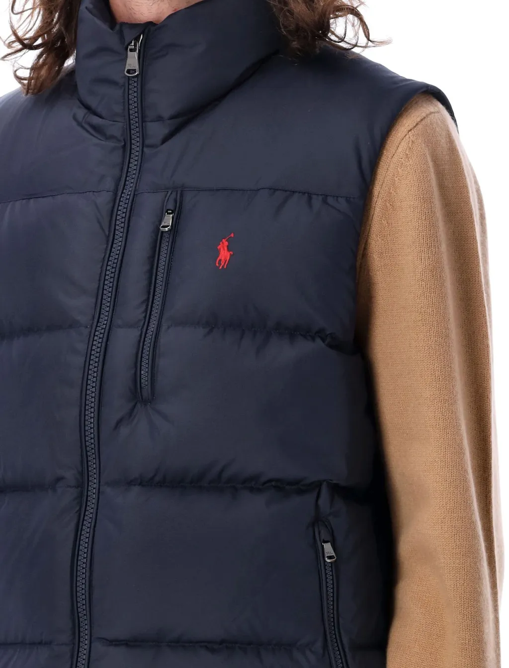 Polo Ralph Lauren Pony Logo Embroidered Zip-Up Gilet