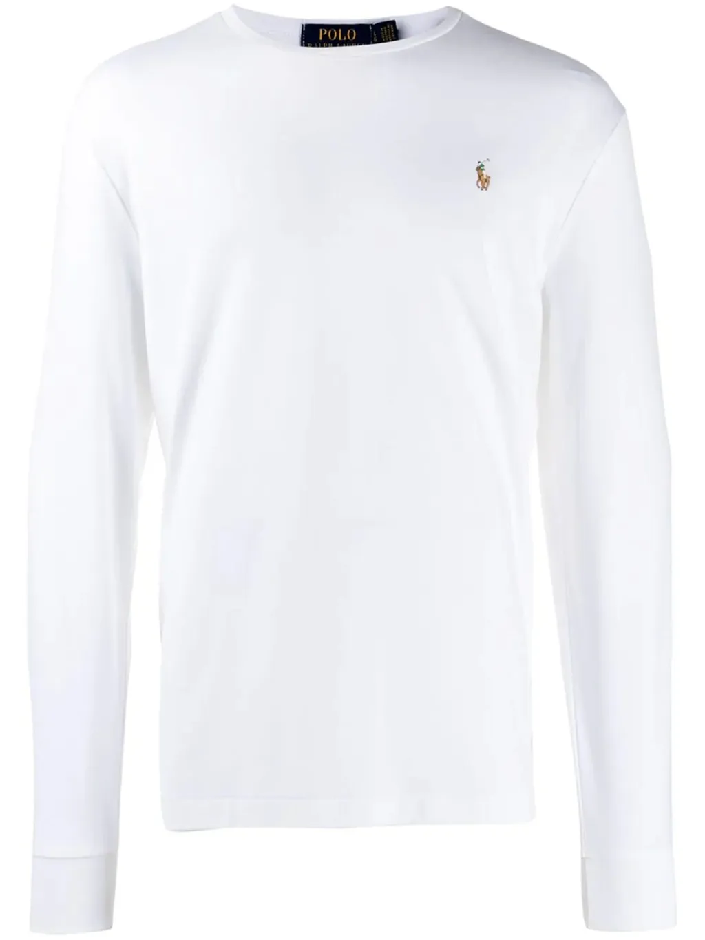 Polo Ralph Lauren Logo Embroidered Long-Sleeved Top