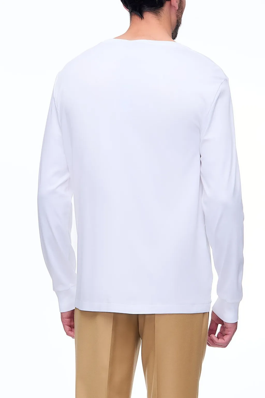 Polo Ralph Lauren Logo Embroidered Long-Sleeved Top