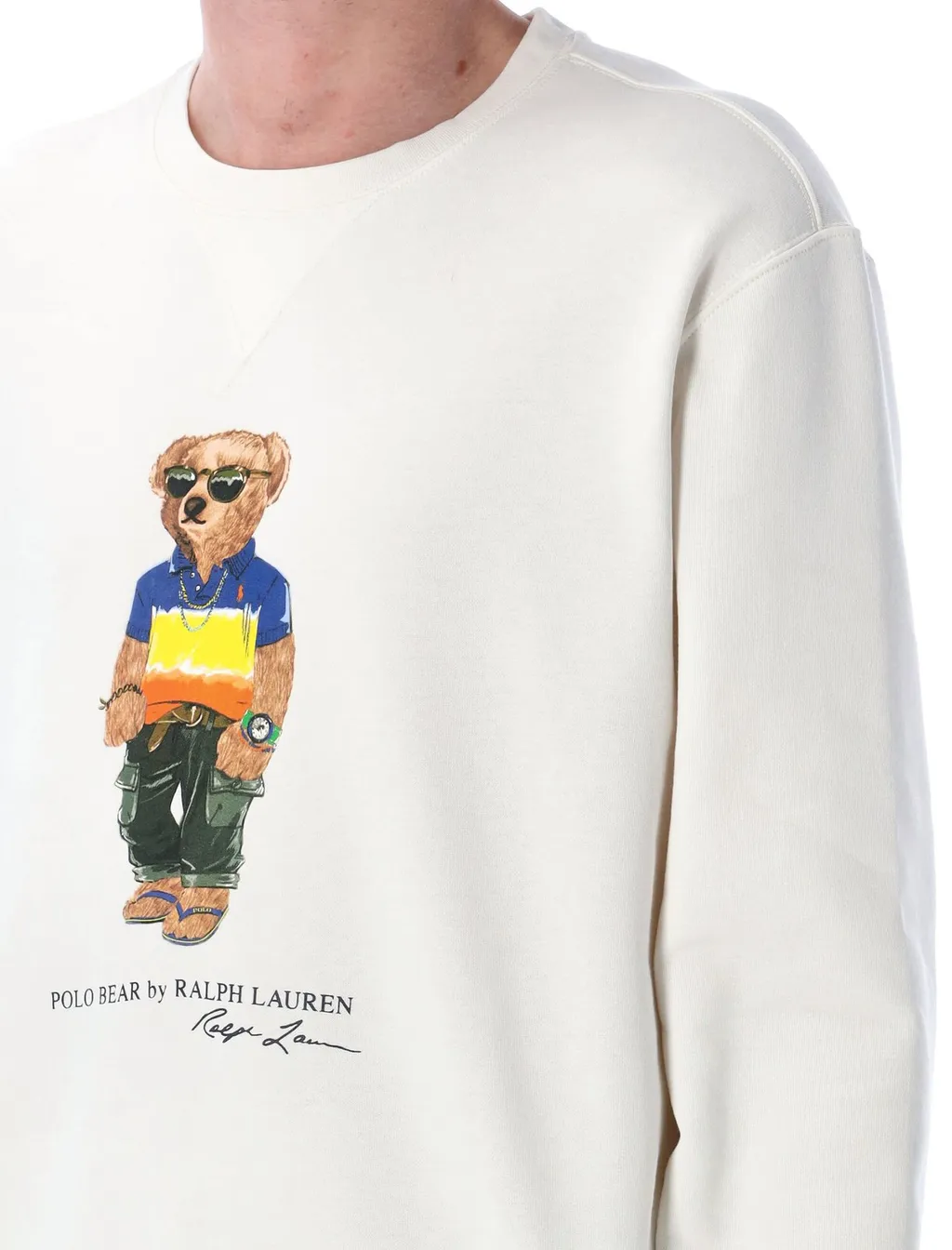 Polo Ralph Lauren Polo Bear Printed Crewneck Sweatshirt
