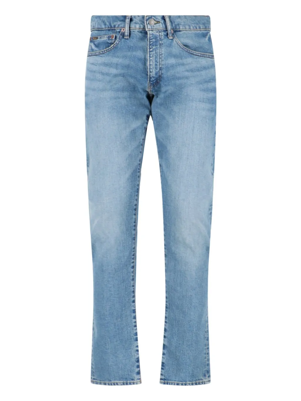 Polo Ralph Lauren Logo Embroidered Slim-Fit Jeans