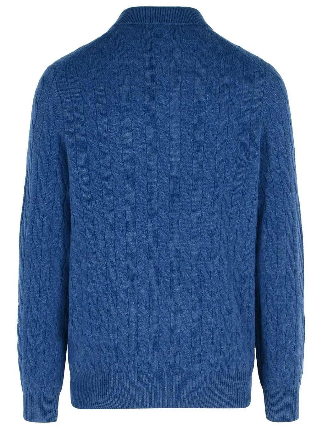 Polo Ralph Lauren Long-Sleeved Knitted Polo Shirt