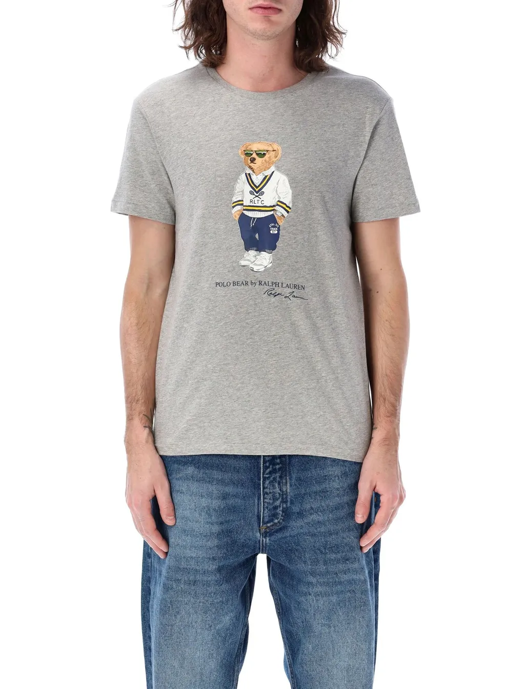 Polo Ralph Lauren Custom Slim Fit Polo Bear Jersey T-Shirt