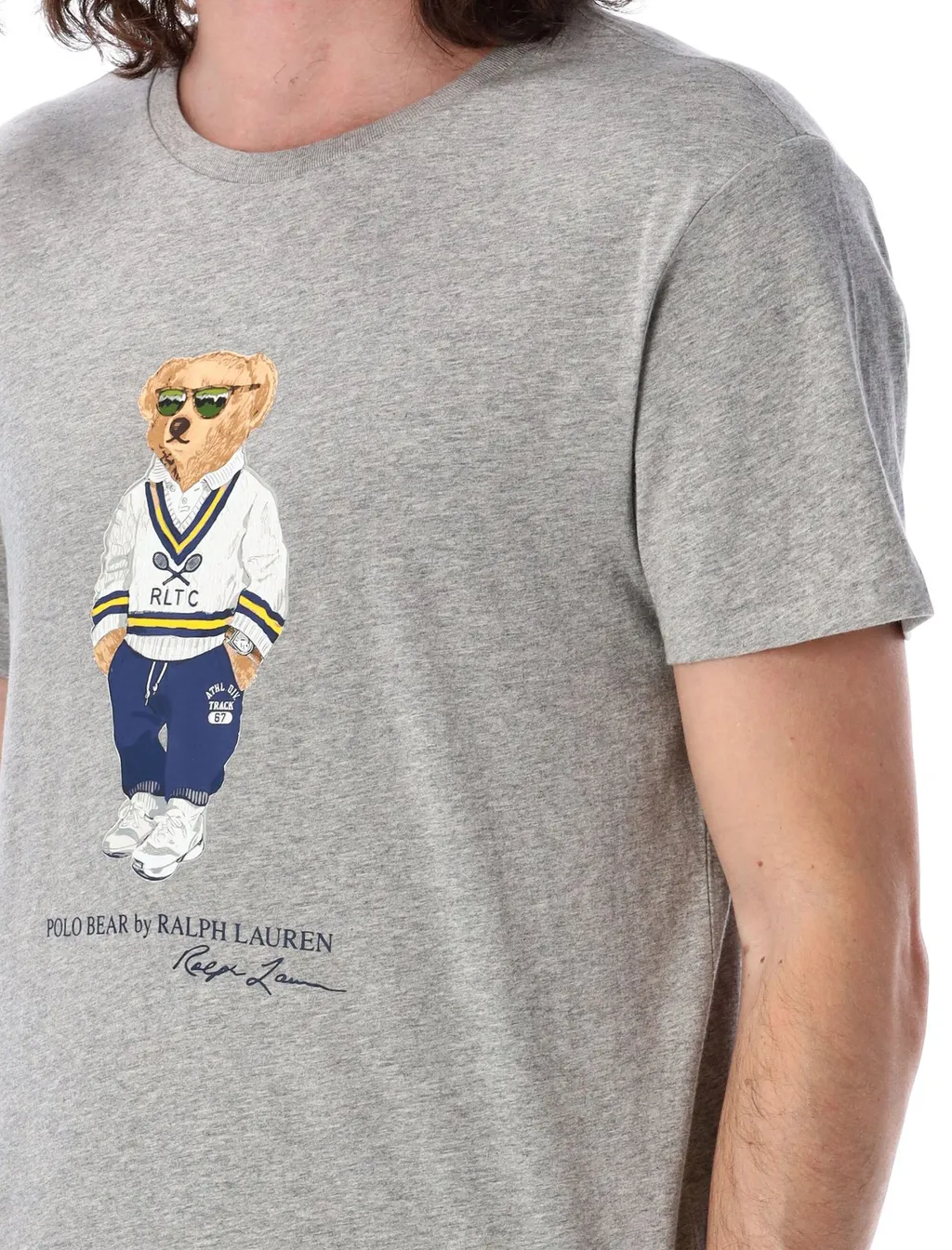 Polo Ralph Lauren Custom Slim Fit Polo Bear Jersey T-Shirt