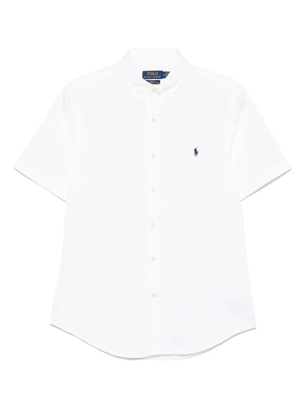 Polo Ralph Lauren Logo Embroidered Button-Up Shirt