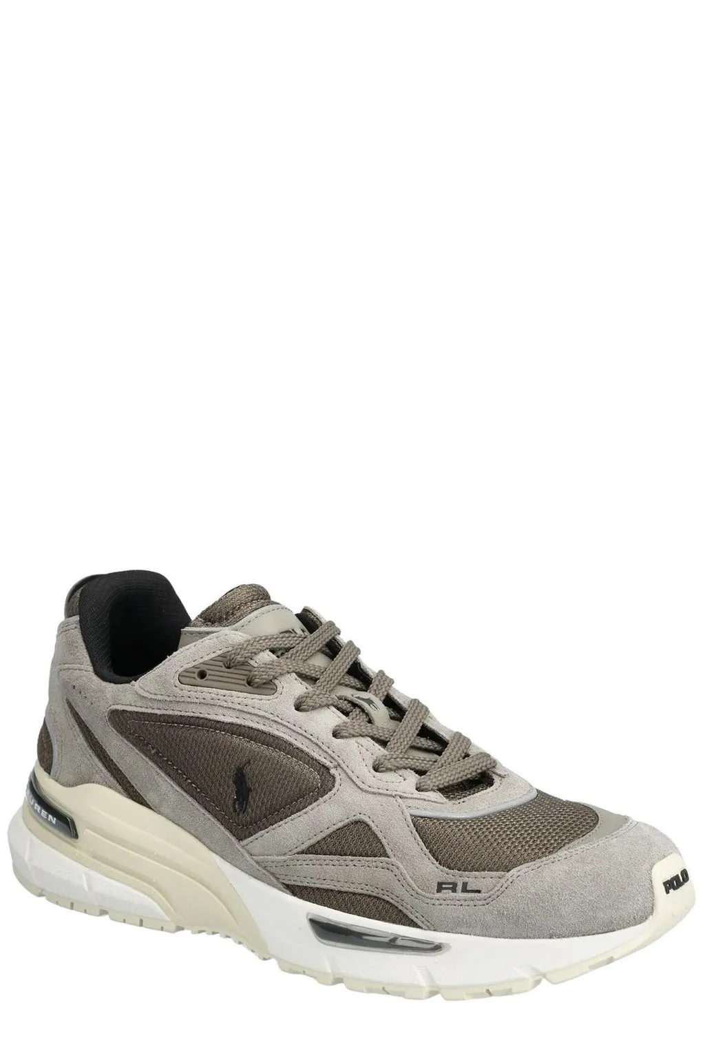 Polo Ralph Lauren Logo Embroidered Lace-Up Sneakers