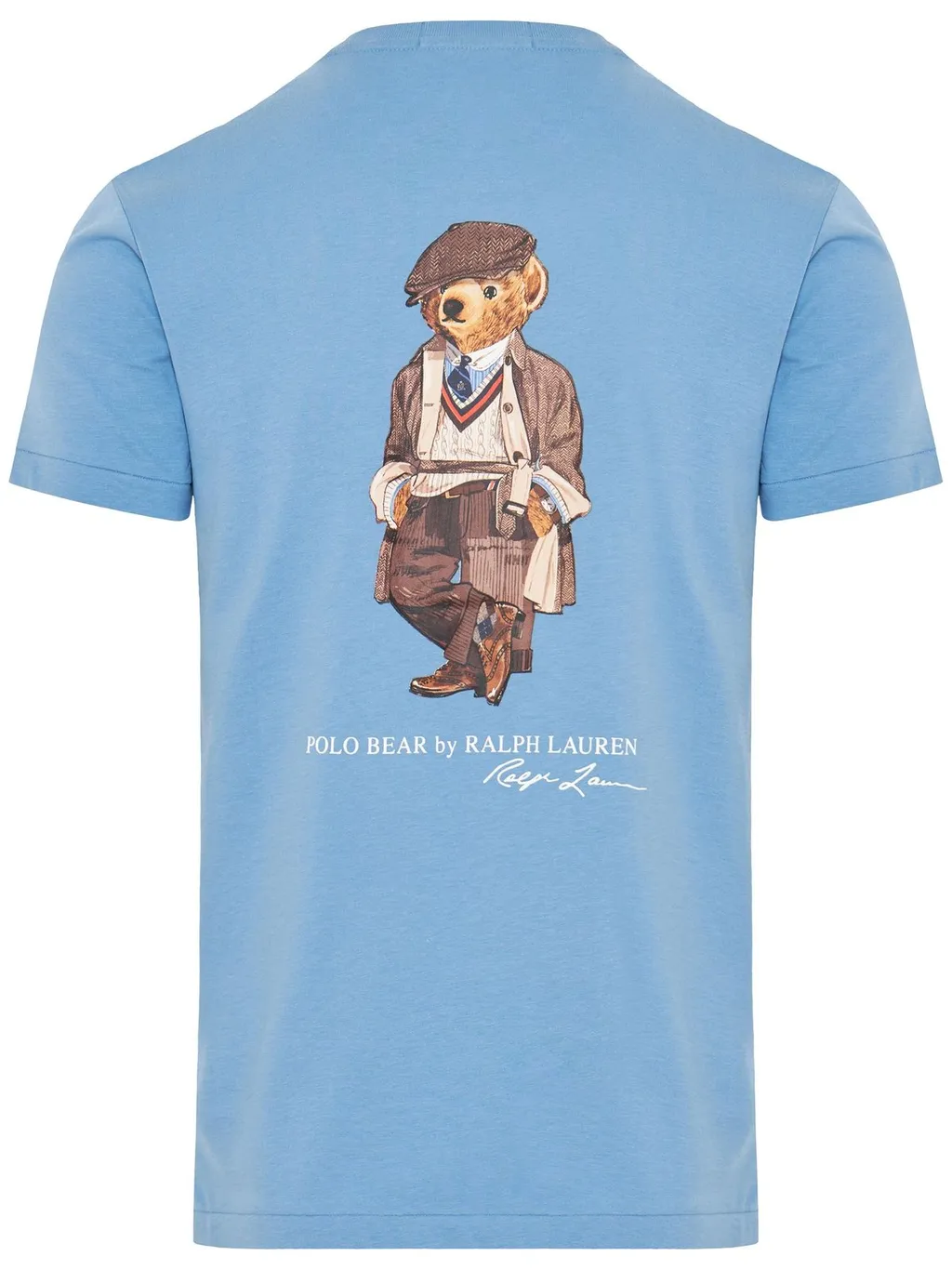 Polo Ralph Lauren Bear-Printed Crewneck T-Shirt