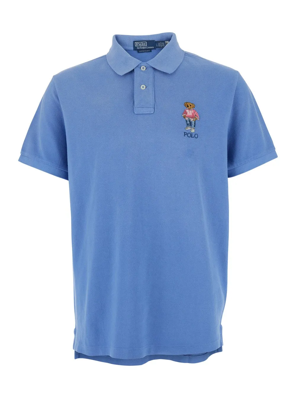 Polo Ralph Lauren Polo Bear-Patch Short Sleeved Polo Shirt