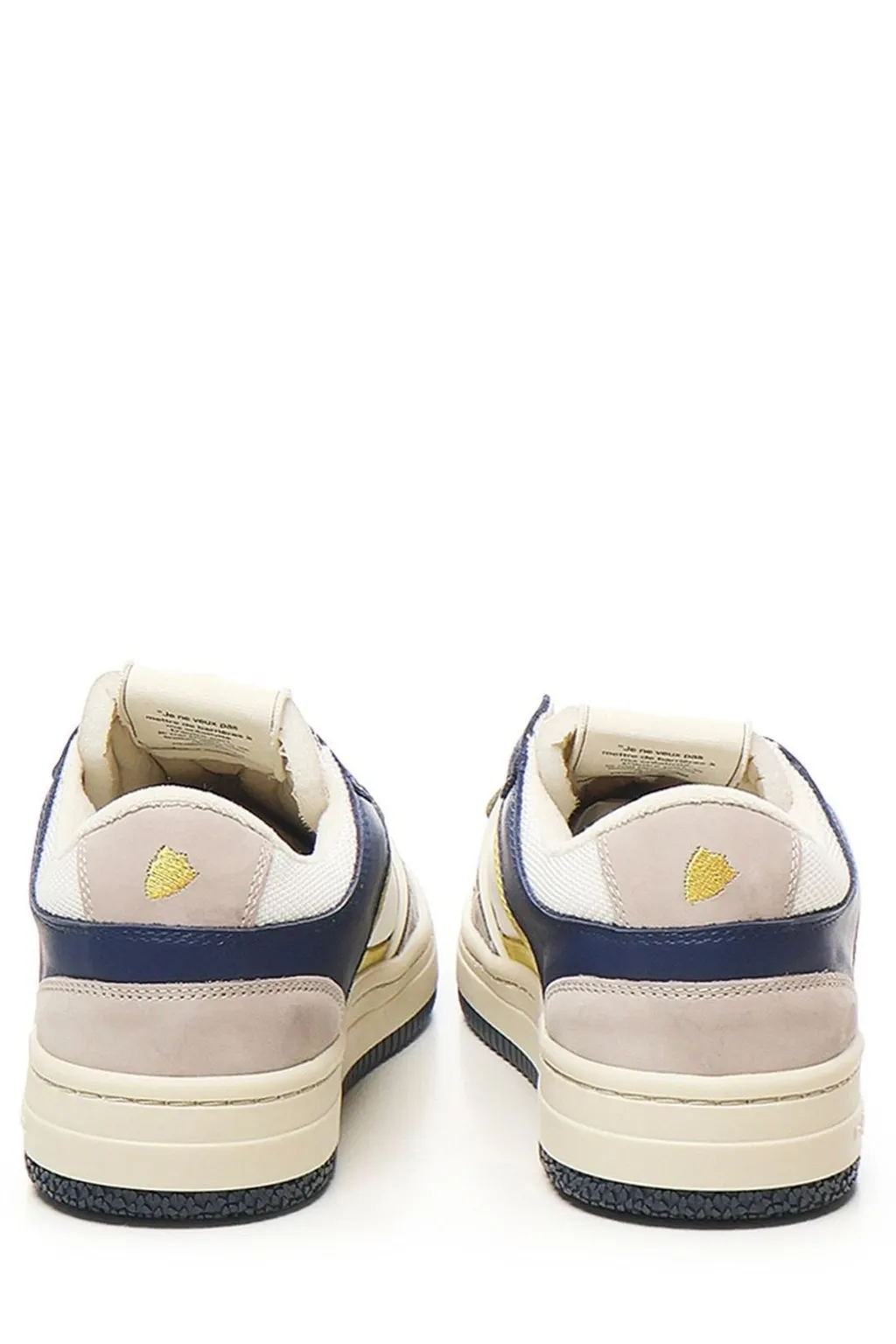 Philippe Model Round Toe Lace-Up Sneakers