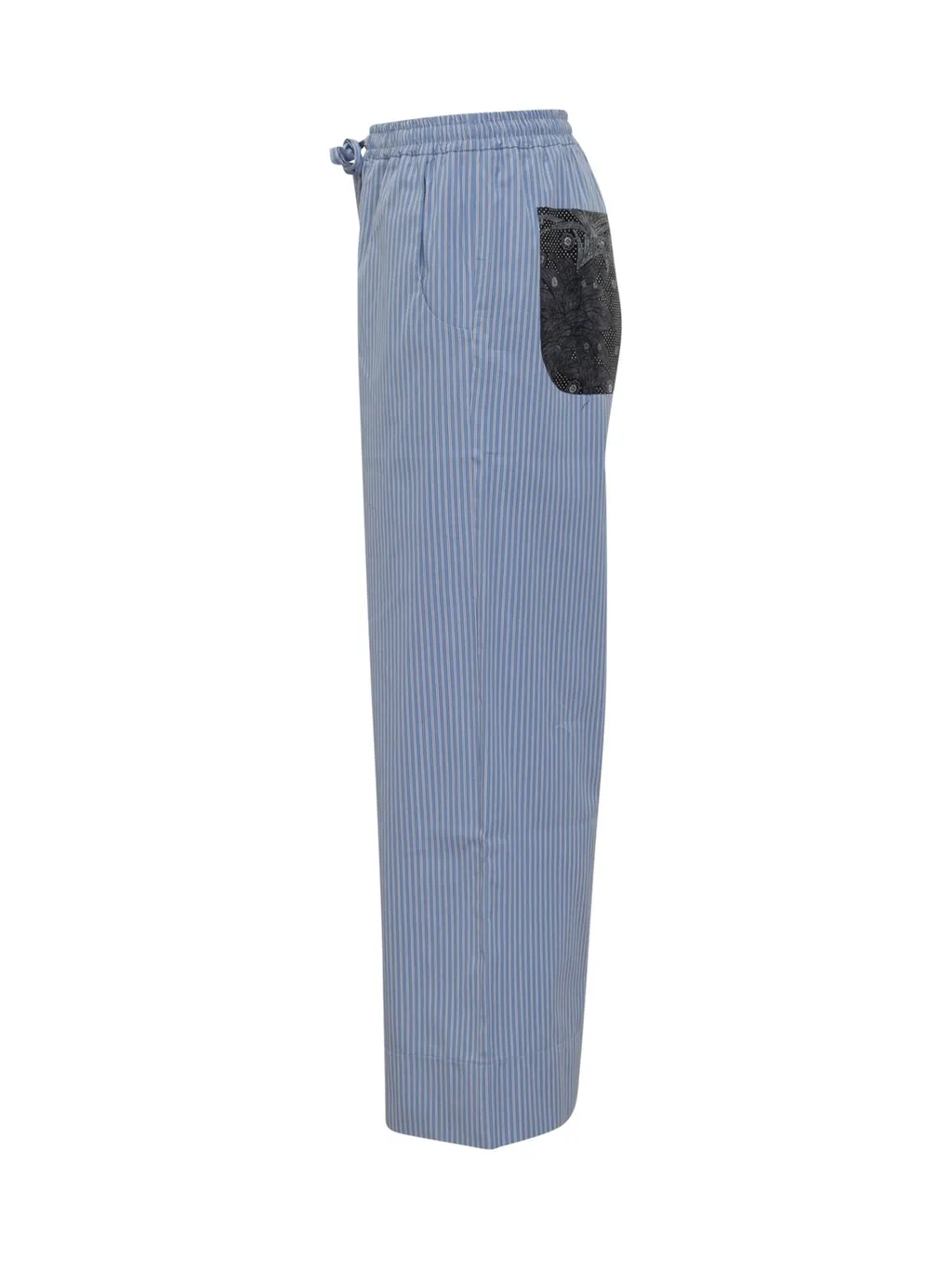 Pierre-Louis Mascia Patterned Wide Leg Pants