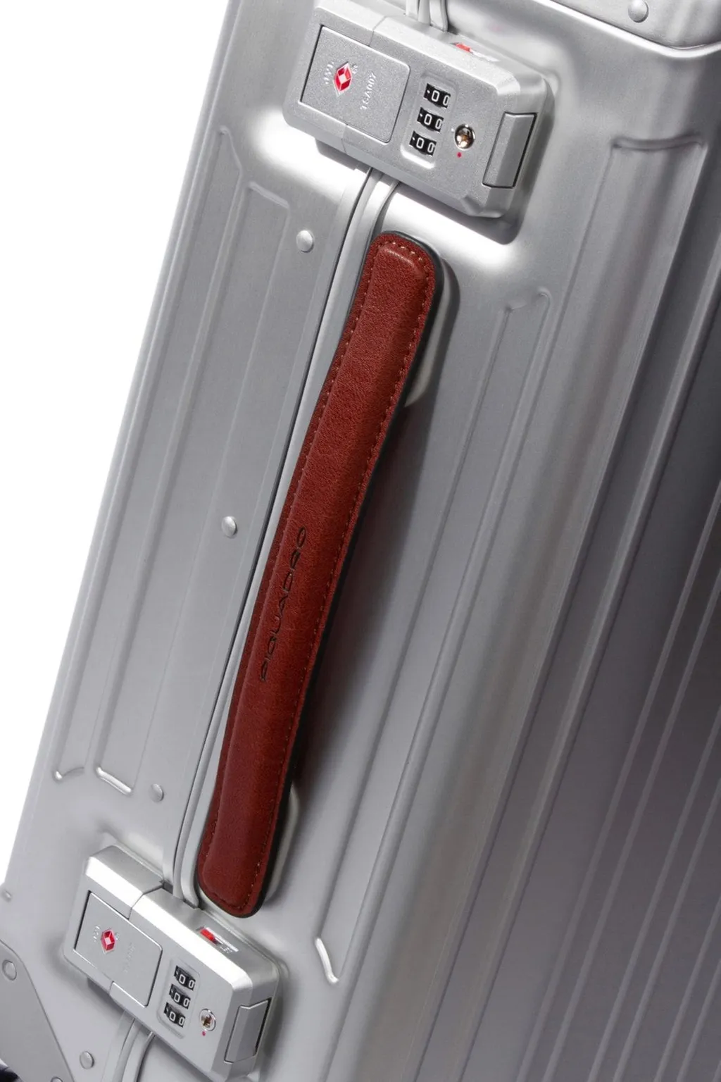 Piquadro Slim Aluminum Cabin Trolley