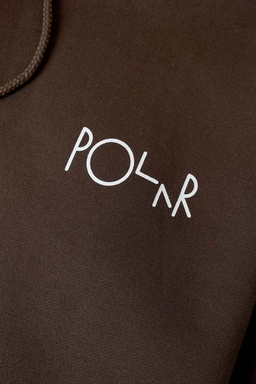 Polar Skate Co. Logo Printed Drawstring Hoodie