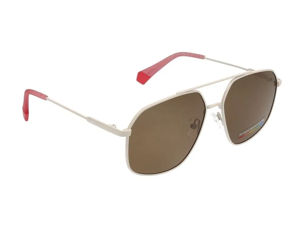 Polaroid Eyewear Pilot Frame Sunglasses