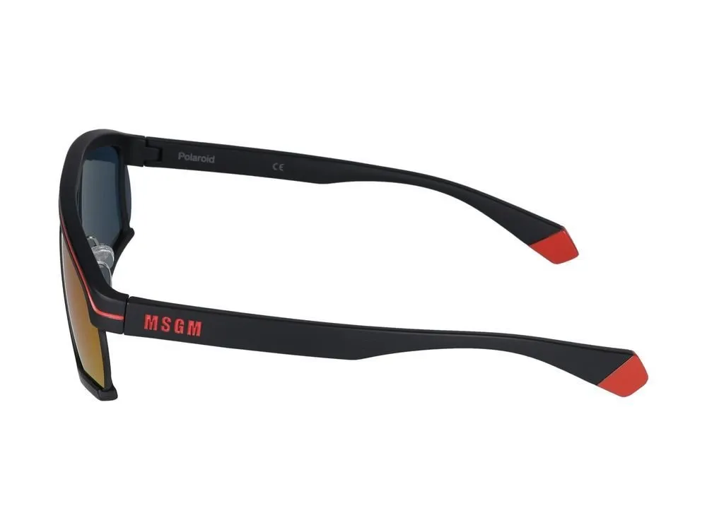 Polaroid Eyewear X Msgm Shield Frame Sunglasses