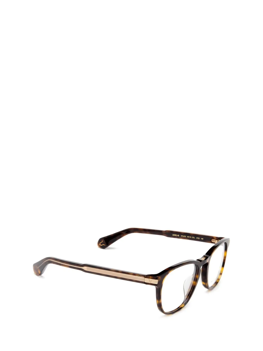 Police Oval Frame Glasses