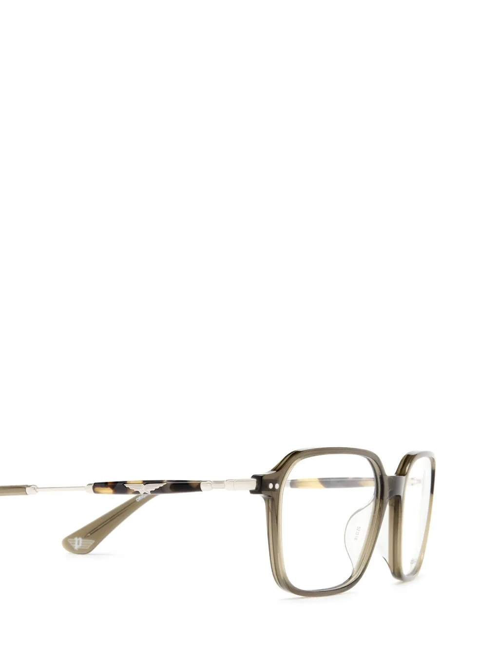 Police Square Frame Glasses