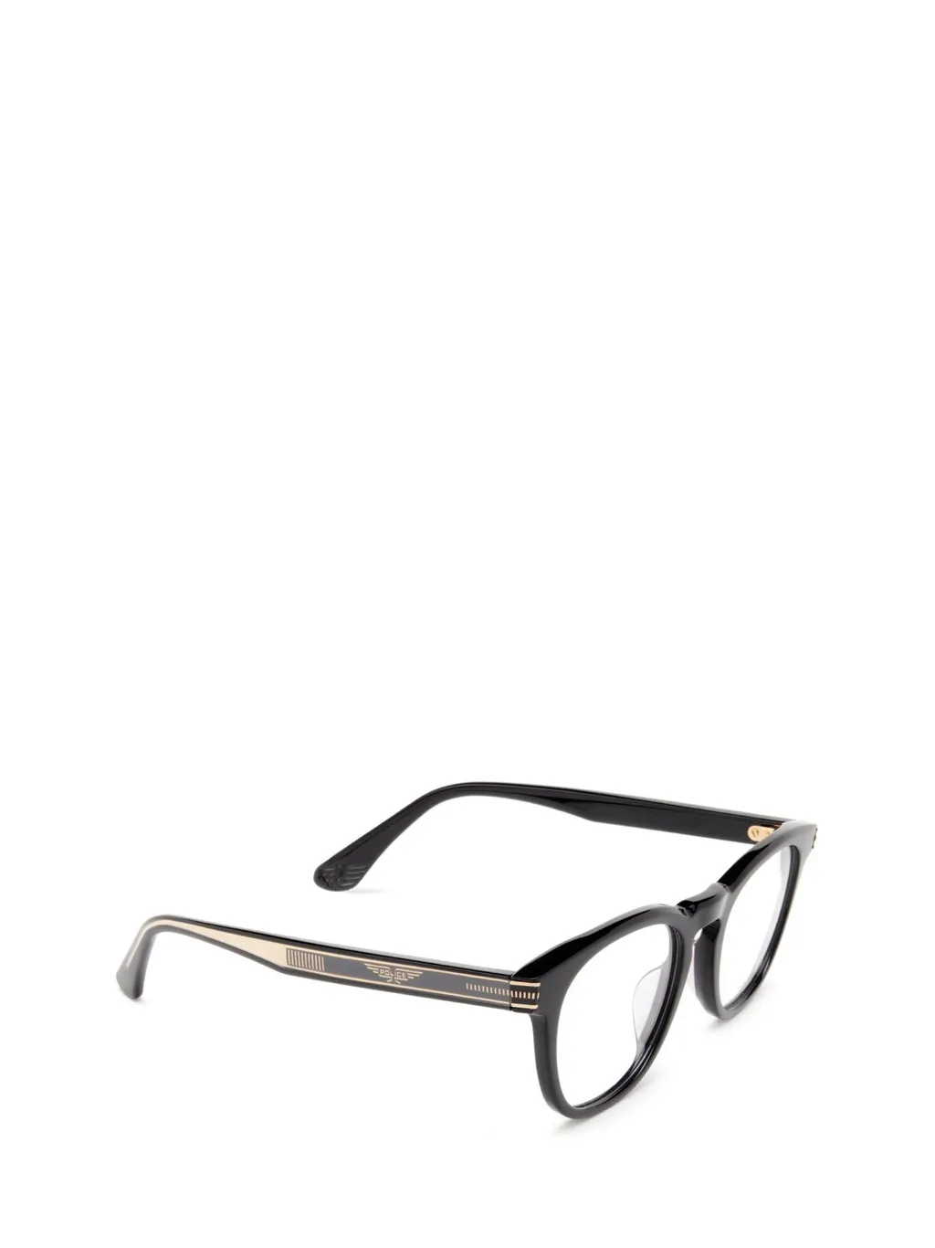 Police Oval Frame Glasses