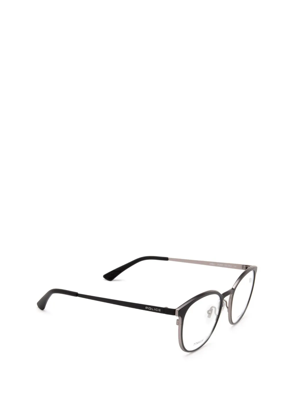 Police Oval Frame Glasses