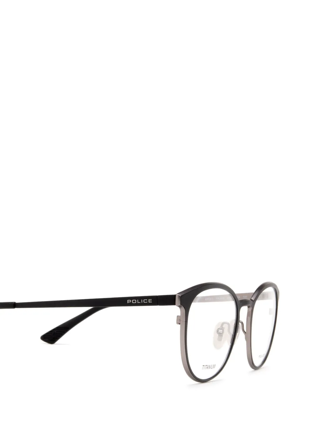 Police Oval Frame Glasses